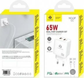 ΦΟΡΤΙΣΤΗΣ (65W) USB ΤΟ TYPE C - TAKEMORE 