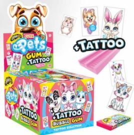 JOHNY BEE CUTE PETS GUM (TATTOO) 200ΤΜΧ