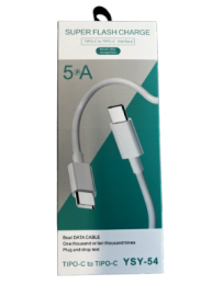 ΚΑΛΩΔ.ΦΟΡΤΙΣΗΣ TYPE C  TO  TYPE C(YSY-54)SUPER FLASH CHARGE