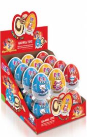DIPPO FUN EGG MILK AND COCOA  20GR-24TMX.