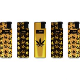 MATTEO TURBO 173728 METAL CASE- LABEL GOLD WEED - 25TMX. 