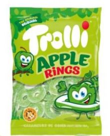 NET-ΖΕΛΕ TROLLI APPLE RINGS 100GR
