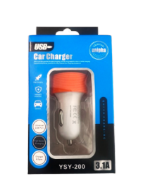 ΦΟΡΤΙΣΤΗΣ ΑΥΤOK/ΤΟΥ ΣΚΕΤΟΣ(3.1Α /2USB -YSY-200 )