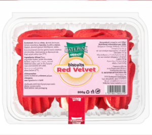 ΜΠΙΣΚΟΤΑ - RED VELVET 300GR