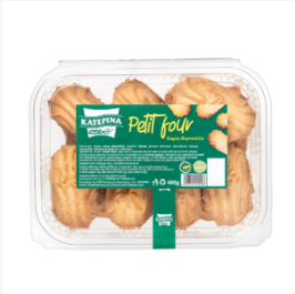 ΜΠΙΣΚΟΤΑ (PETIT FOUR) ΧΩΡΙΣ ΒΕΡΝΙΣΕΛΛΙ - 400GR