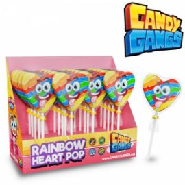RAINBOW HEART POP ΓΛΕΙΦ. 30GR - DISPLAY 20TMX. 