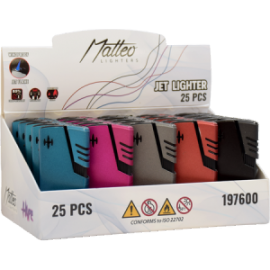 MATTEO TURBO 197600 METAL CASE HYPE INTERSTELLAR- 25TMX.