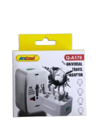 ΑΝΤΑΠΤΟΡΑΣ ΠΡΙΖΑΣ UNIVERSAL (2A) ANDOWL - Q-A178 