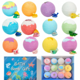 BATH BOMP GIFT SET - 12PCS