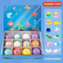 BATH BOMP GIFT SET - 12PCS