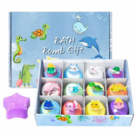 BATH BOMP GIFT SET - 12PCS