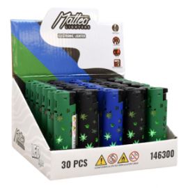 MATTEO TURBO 146300 METAL CASE -INNER LED WEED- 25TMX. 