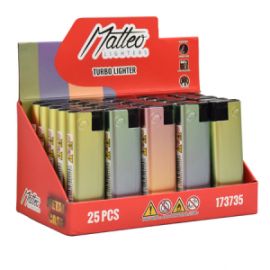 MATTEO TURBO 173735 METAL CASE- PASTEL GRADIENT  - 25TMX. 