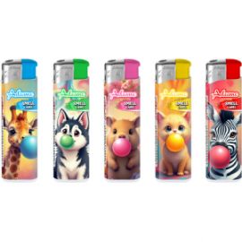 ADAMO ELECTR LIGHTER SMELL BUBBLEGUM -147078-50TMX. 