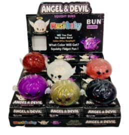 ANGEL&DEVIL SQUISHY BUN - DISPLAY 12ΤΜΧ.